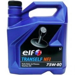ELF TRANSELF NFJ 75w80 трансм. 5л (уп.3)